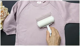 Primer paso para fijar un transfer textil